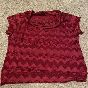 Womens shirt with built in tank